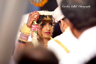 Fotógrafo de bodas Karthik Vellal. Foto del 09.12.2020