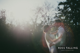 Wedding photographer Ross Talling. Photo of 12.03.2019