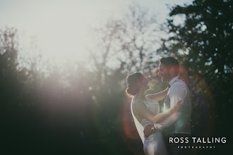 Photographe de mariage Ross Talling. Photo du 12.03.2019